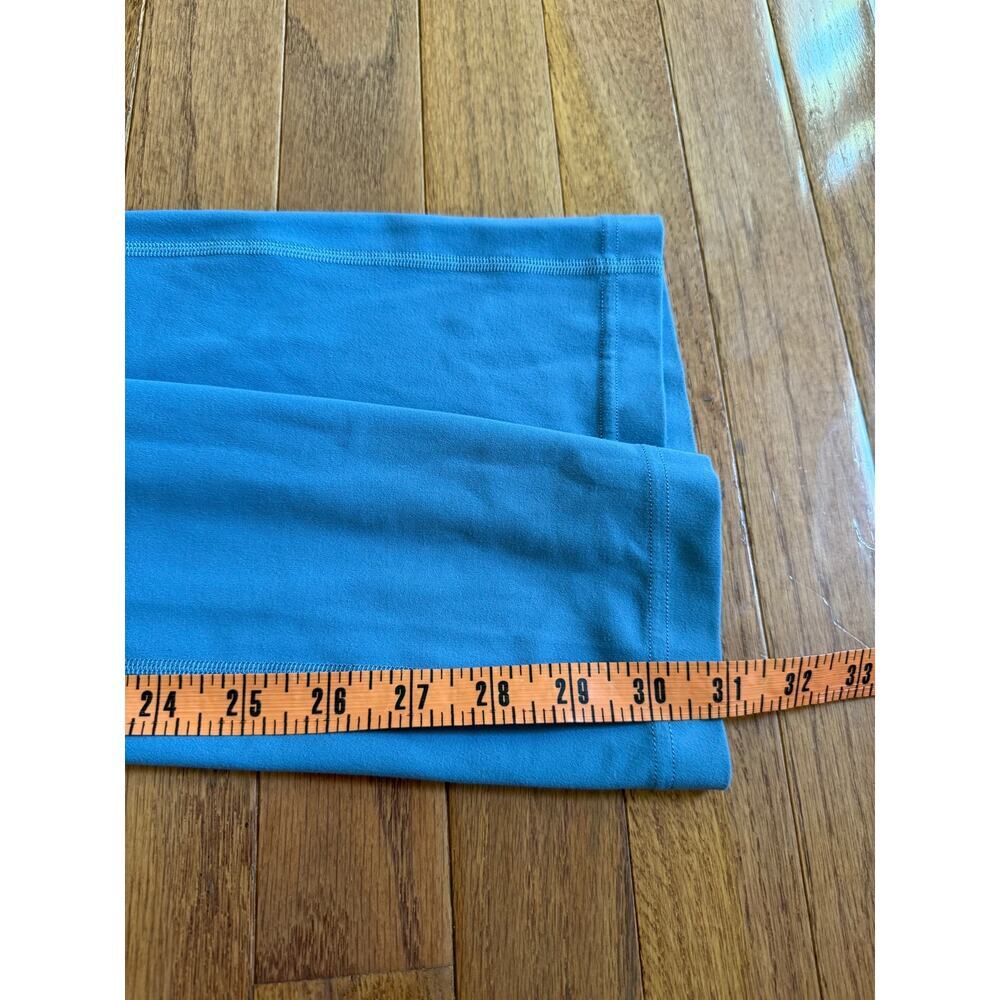 Lululemon | Utility Blue Groove Super High Rise Flared Pants Nulu Activewear- 8 - Picture 11 of 11